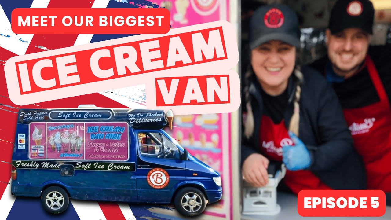 An Unexpected Day In Our BIGGEST Ice Cream Van🍦