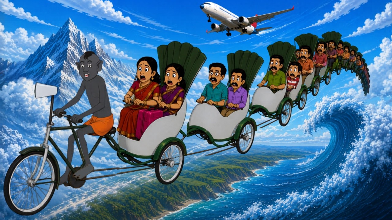 Lullu Tour & Travel || Bangla bhuter golpo || ssoftoons new cartoon