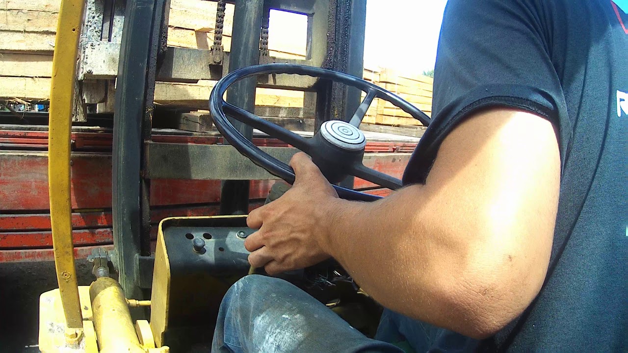 Empilhadeira hyster a diesel