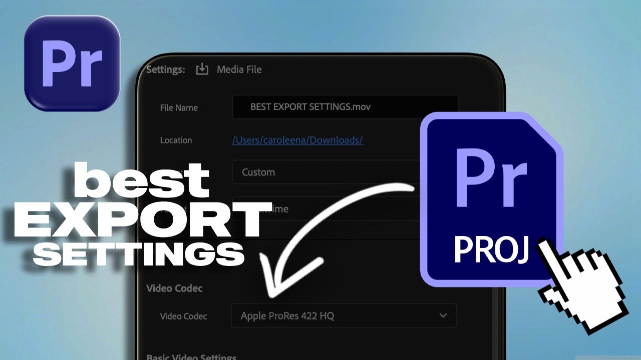 Best Export Settings for Music Videos & Shorts (Premiere Pro 2025)