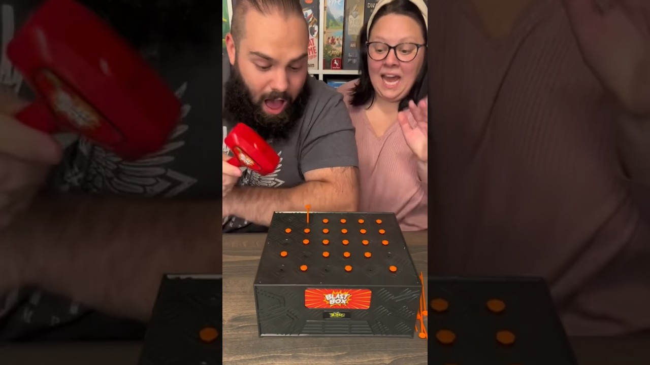 Couple Plays Crazy Blast Box Game! 