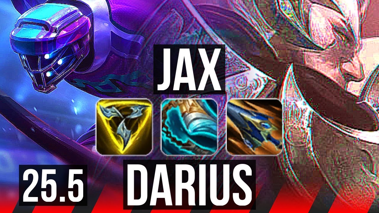 JAX vs DARIUS (TOP) | KR Master | 25.5