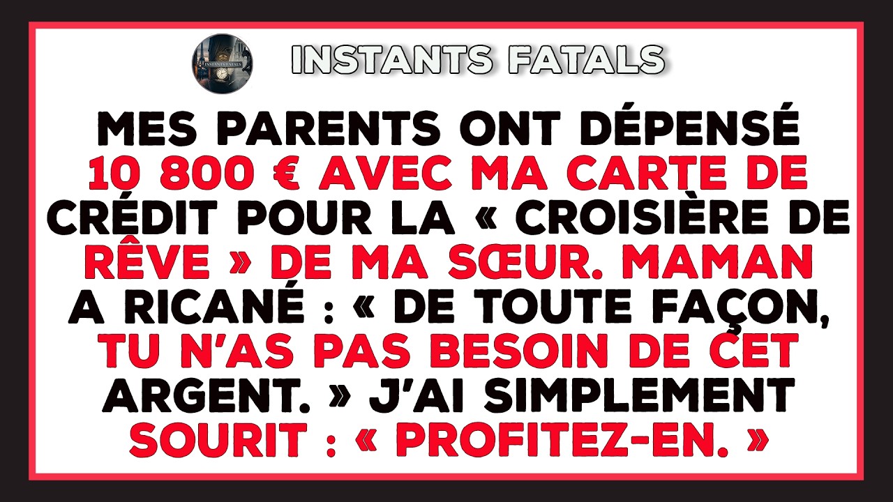 Ma Sœur A Dépensé 10 800 € Avec Ma Carte, J’ai Vendu La Maison Ensuite.