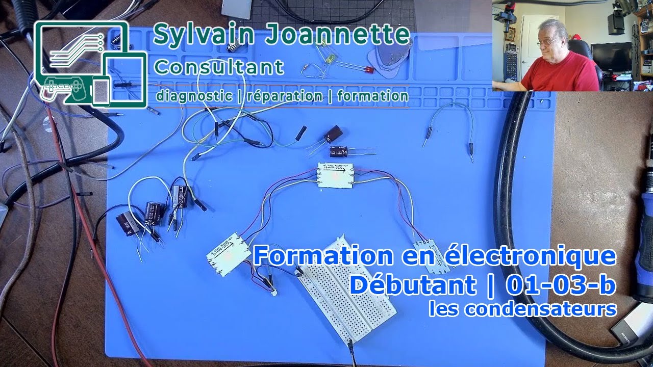 Formation en électronique - Débutant - Cours 3-B | Sylvain Joannette Consultant