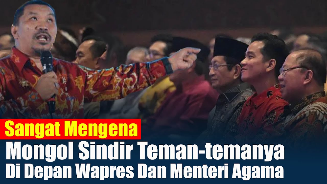 Sindiran Telak Mongol Pada Teman Seprofesinya, Jangan Banding-badingkan Pemimpin Dengan Yang Lainya