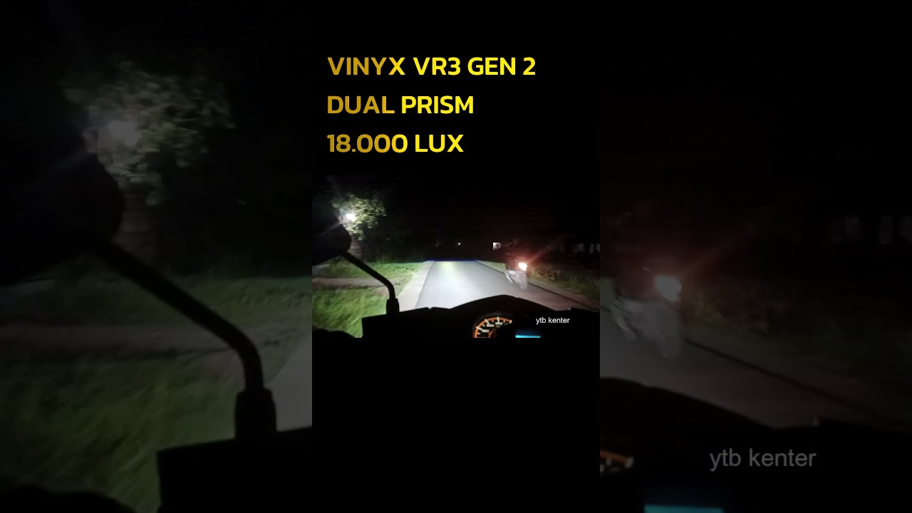 BILED PALING GACOR VINYX VR3 GEN 2 DUAL PRISM DI HONDA BEAT ESP #VINYXVR3
