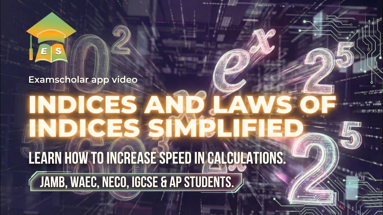 Smart way of learning law of Indices| Powers & Root of numbers.