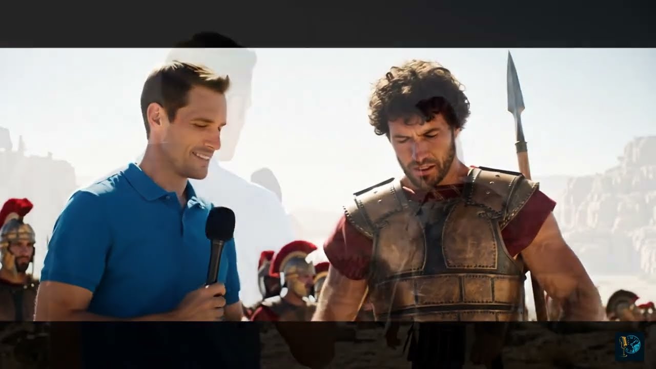 AI Interviews Greek Warrior at the Battle of Thermopylae