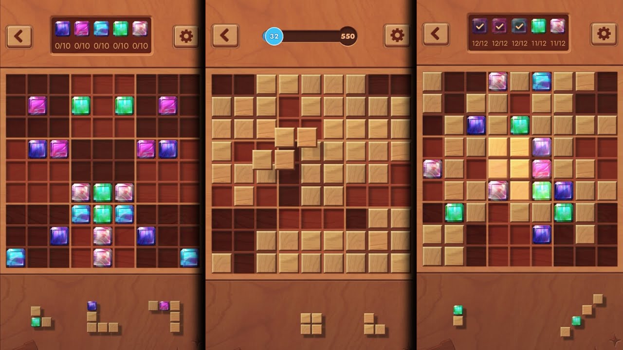 Woodoku level 21-25 Journey Gameplay Walkthrough