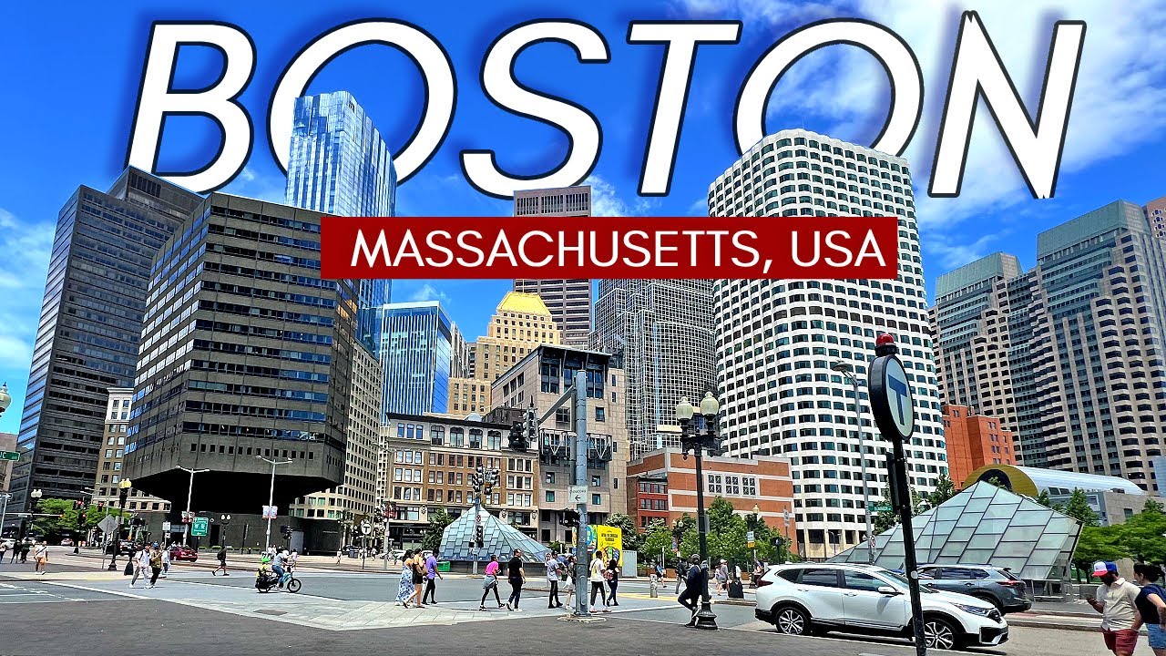 Прогулка по Бостону, Массачусетс - самый европейский город в США (с подписями)