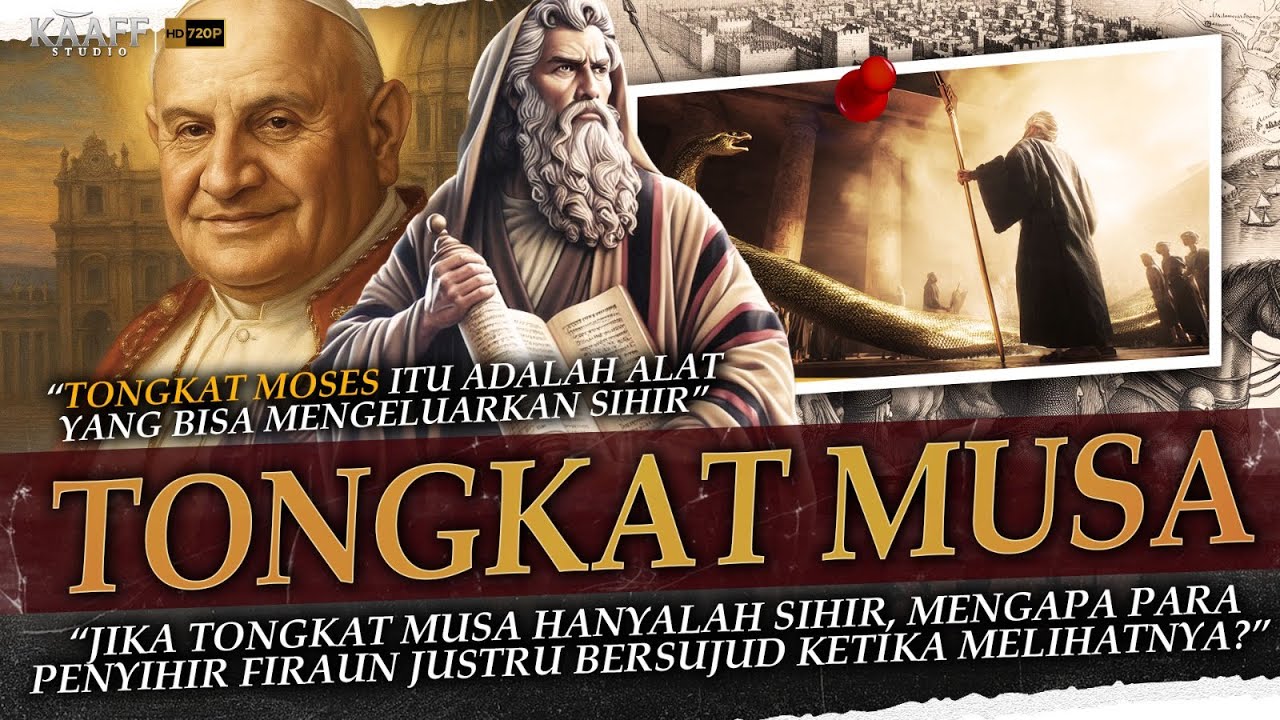 MENGEJUTKAN! Kristen Sebut Tongkat Musa Sihir?! Ini Jawaban Ilmuwan Muslim yang Bikin Terdiam!