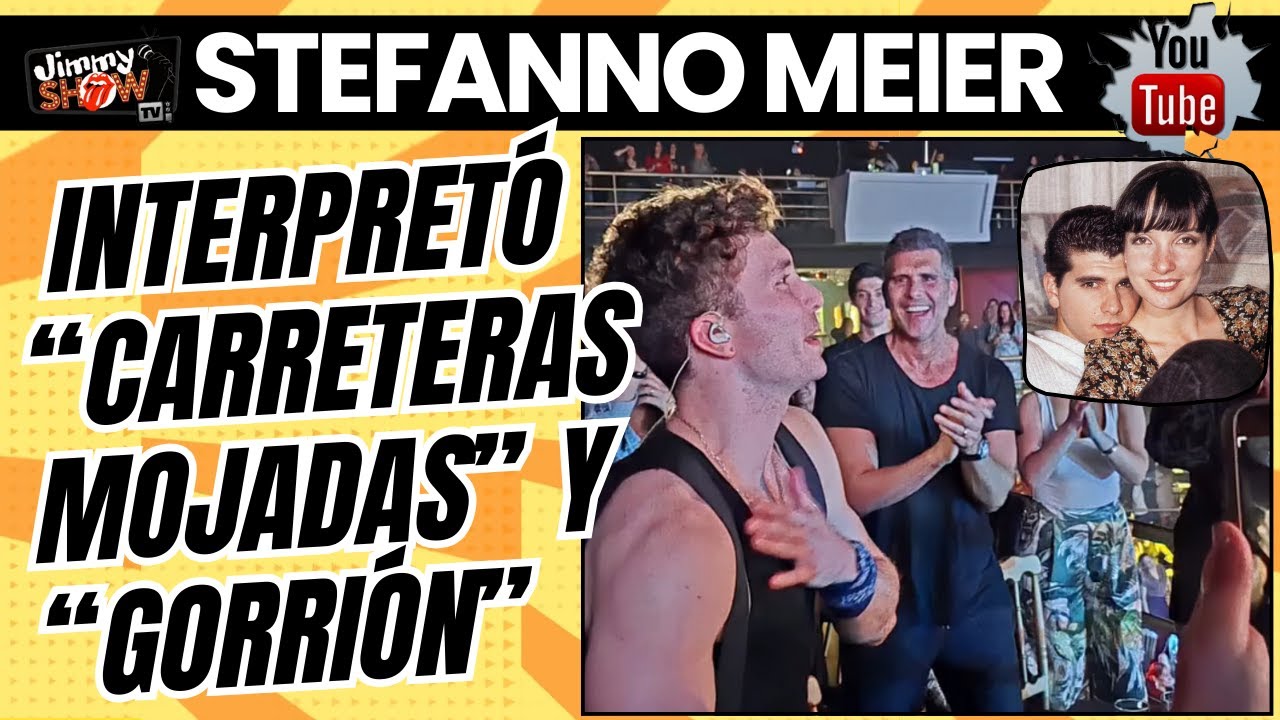 STEFANNO MEIER: RINDE HOMENAJE A SUS PADRES CANTANDO 