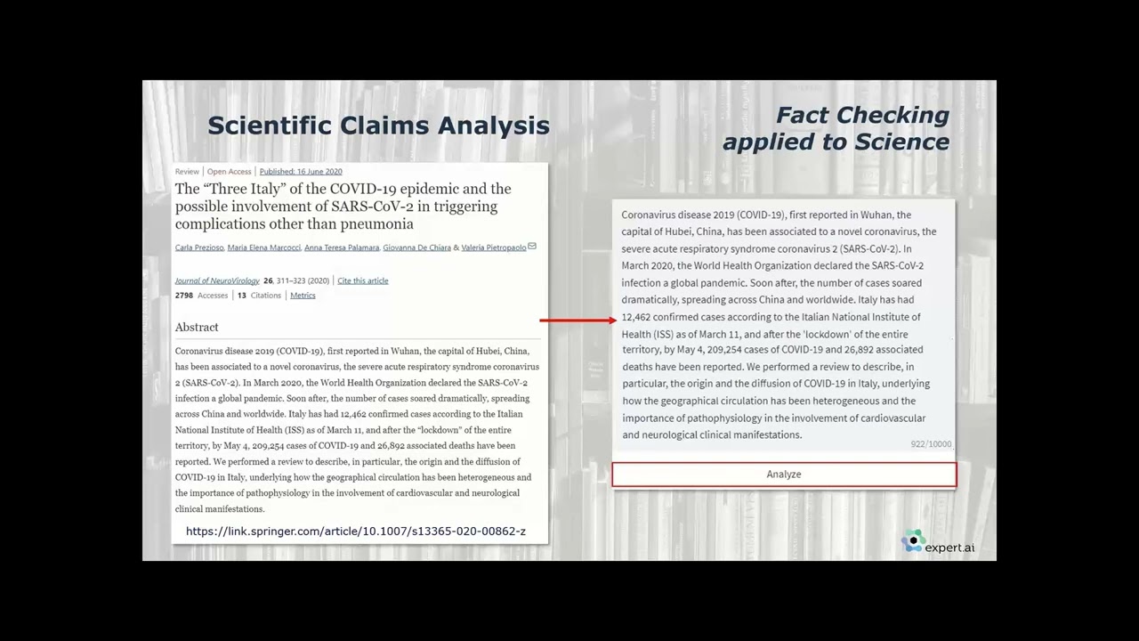 Scientific Claims Analysis