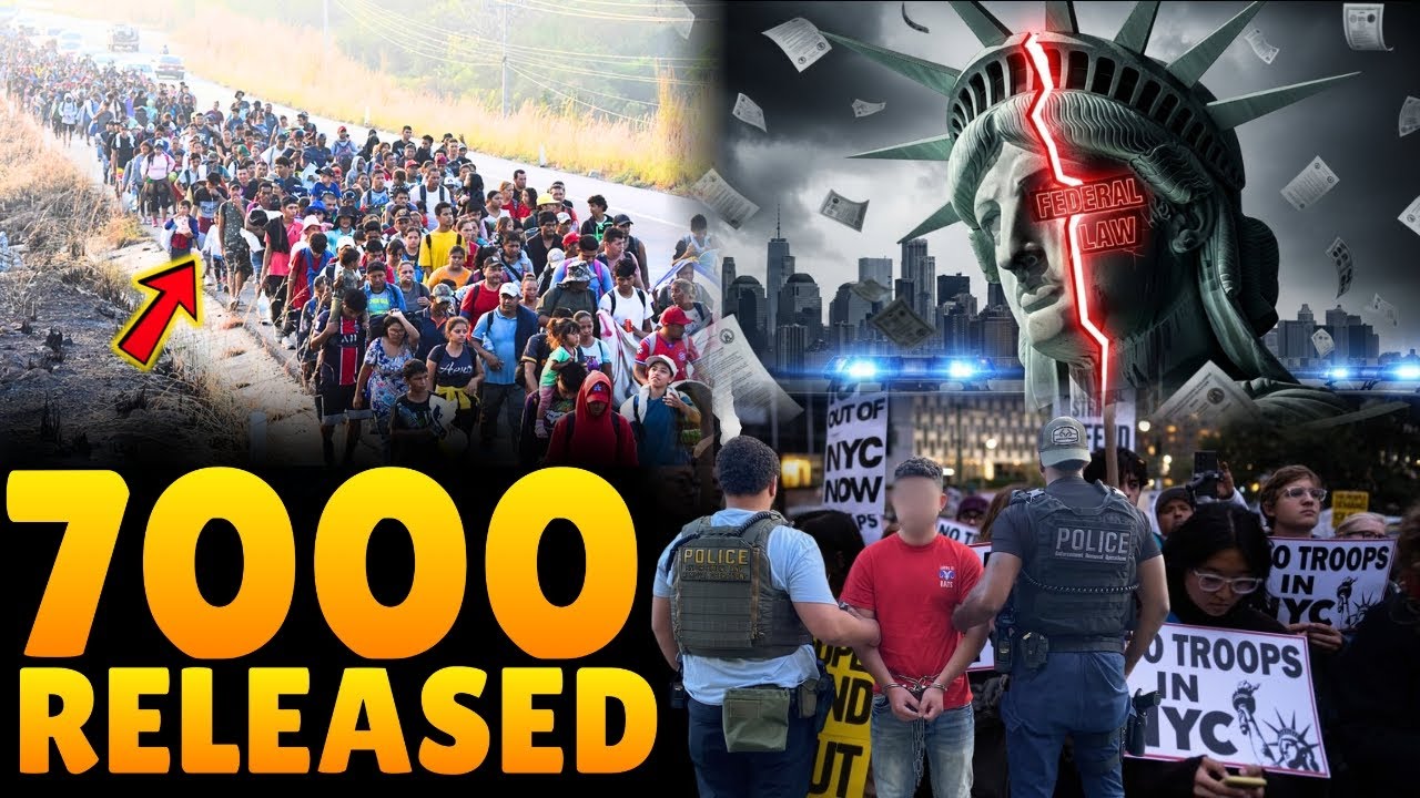 Возмущение: Нью-Йорк тихо освобождает почти 7000 опасных нелегальных мигрантов без уведомления ICE