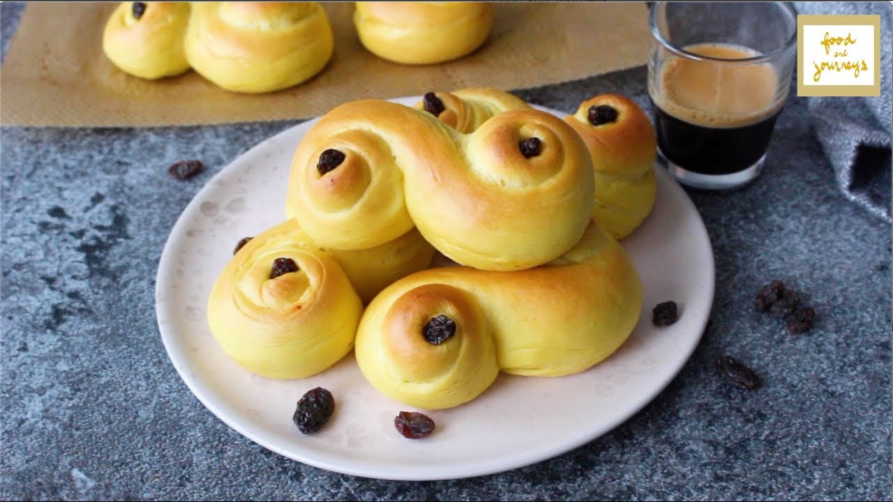 Swedish Saffron Buns (Lussekatter)