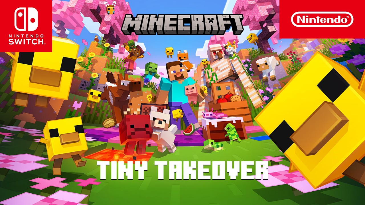 Minecraft &ndash; Tiny Takeover Drop &ndash; Nintendo Switch