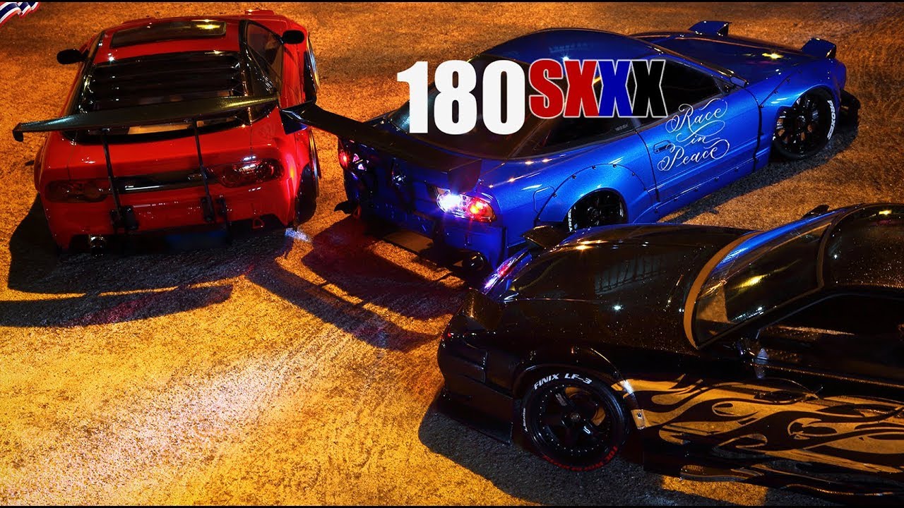 RC DRIFT CARS BODY SHELL NISSAN 180SX