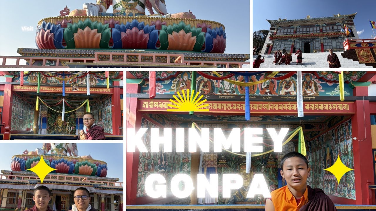 #vlog num…4 (The Khinmey Gonpa)🙏🌸🙇🏻‍♂️📿☸️