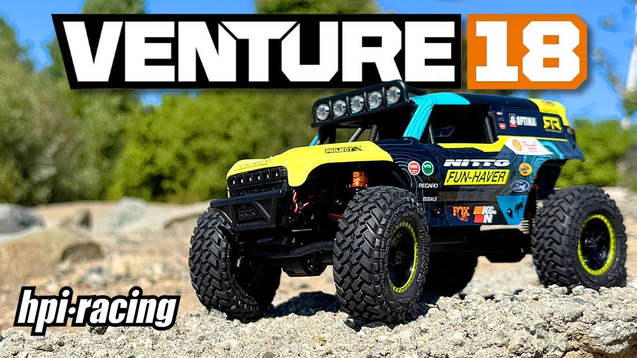 The Most Fun You Can Have in 1/18 Scale! HPI's Venture 18 U4 Ford Bronco