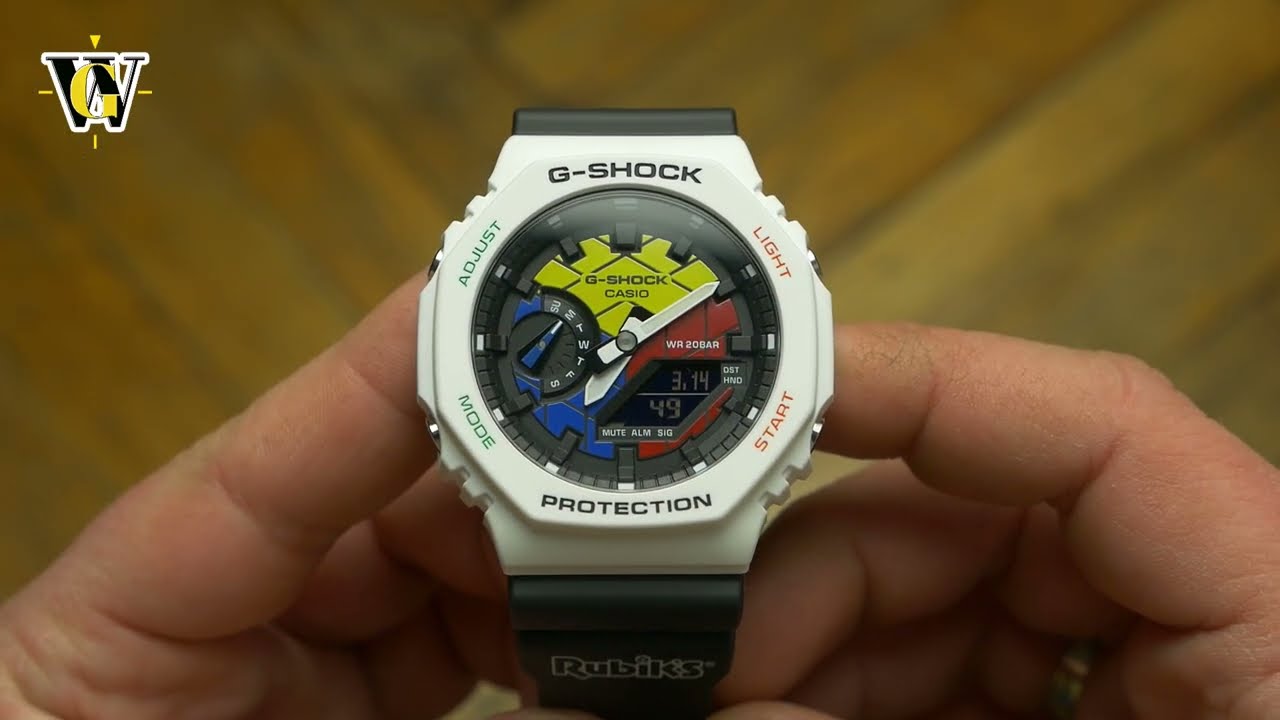 G-Shock X Rubik's cube - GAE2100RC review