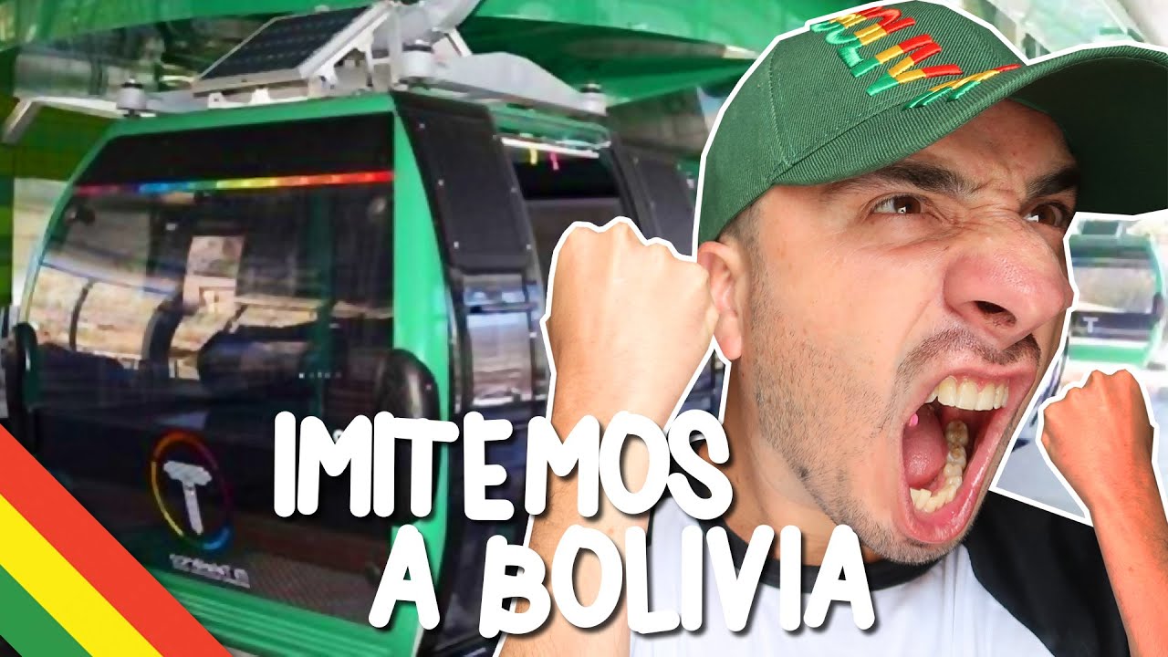 el MEJOR medio de TRANSPORTE del MUNDO esta en BOLIVIA🇧🇴 Ojala mi pais tuviera ESTO!🚠
