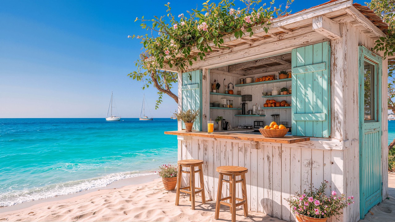 Morning Jazz under Coastal Sun – Positive Bossa Nova For A Fresh, Easy Mood