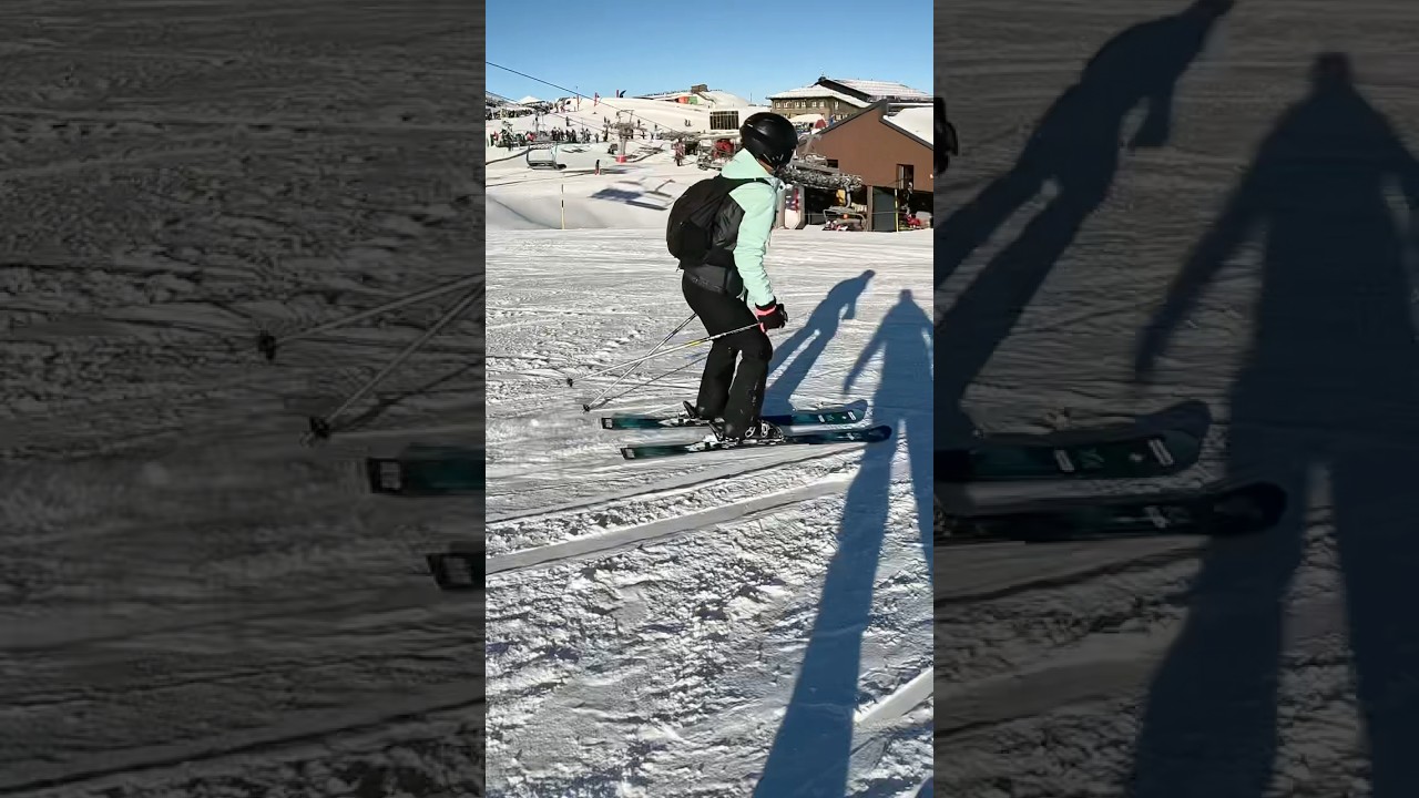 Dile a tu hermano que te grabe ESQUIANDO ⛷️🎿 