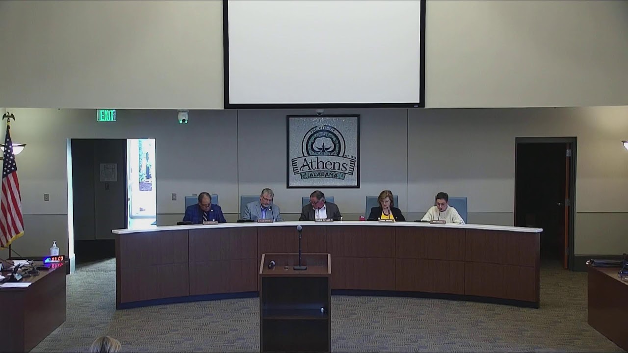 Athens City Council Work Session and Regular Meeting 2/23/2026