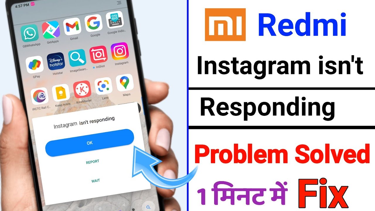 Instagram isn't responding Problem Fix ! how to fix instagram has stopped