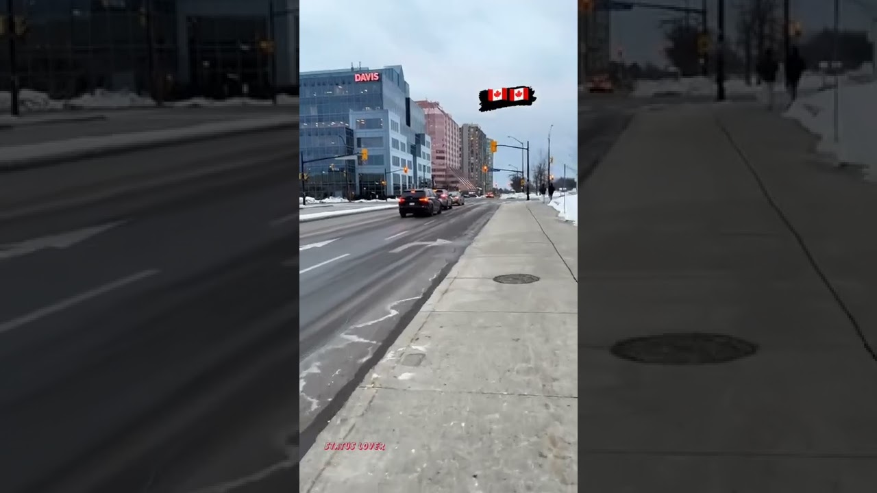 Hard work in canada, Struggle life in Canada, Dream Canada PR, India to Canada whatsapp status video