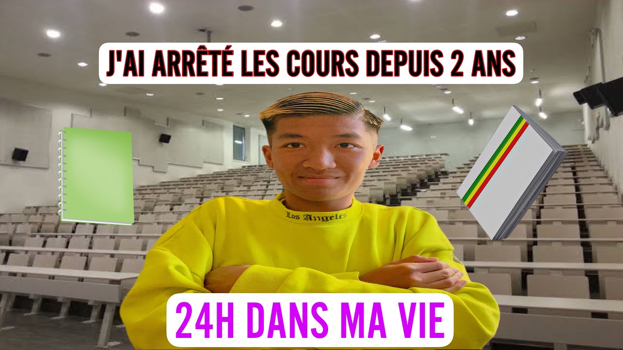 J’AI ARRÊTÉ LES COURS DEPUIS 2 ANS… (24h dans ma vie)