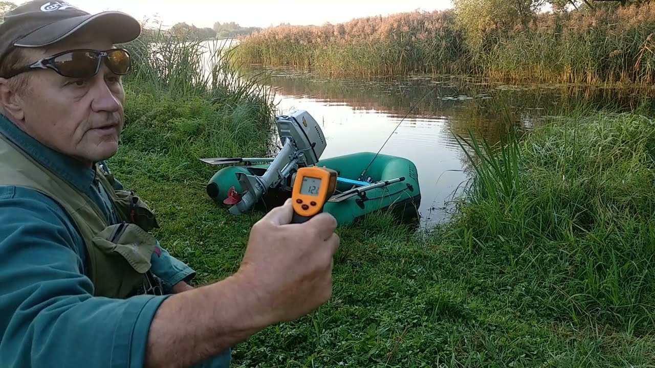 Как заводить лодочный мотор Ветерок на холодную