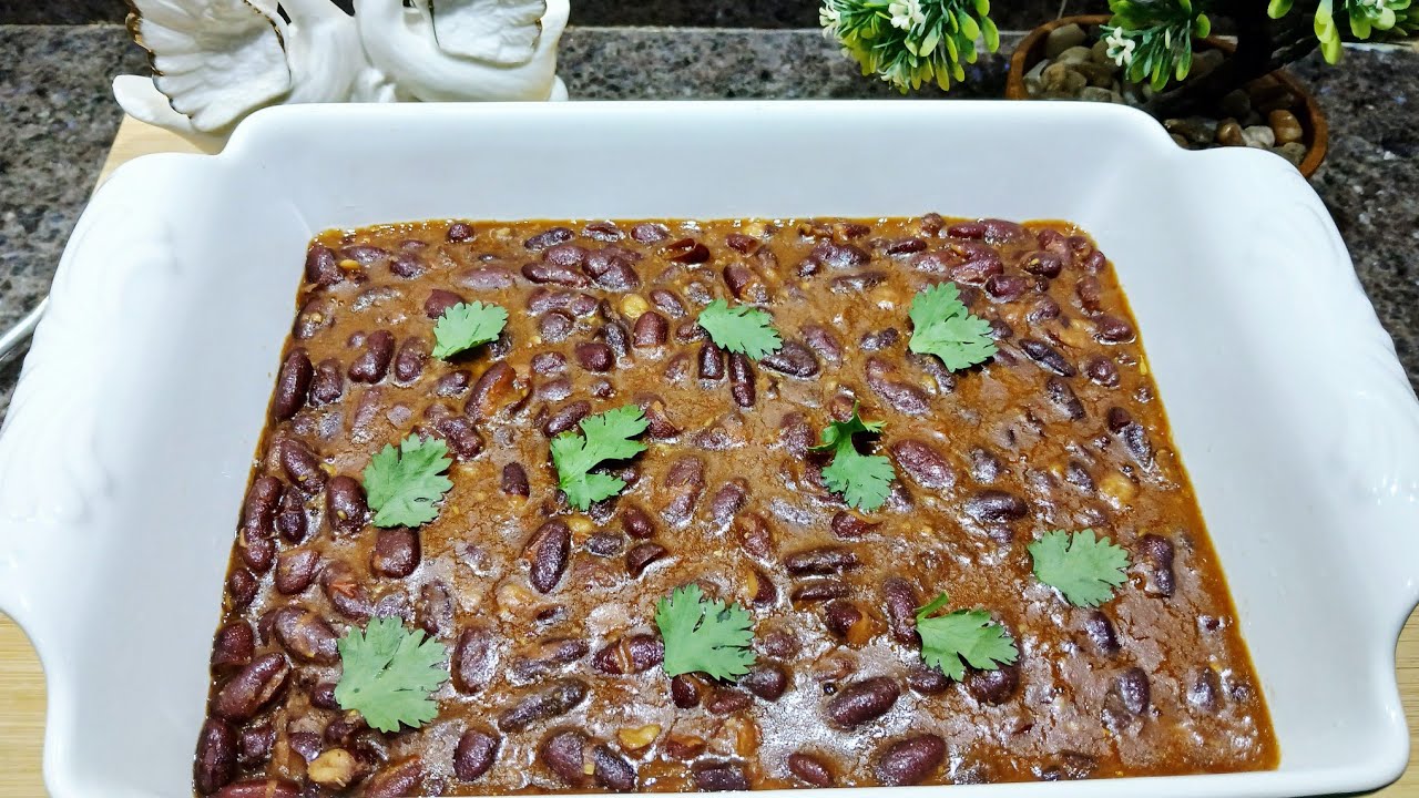 RAJMA MASALA CURRY/ KIDNEY BEANS CURRY RECIPE 