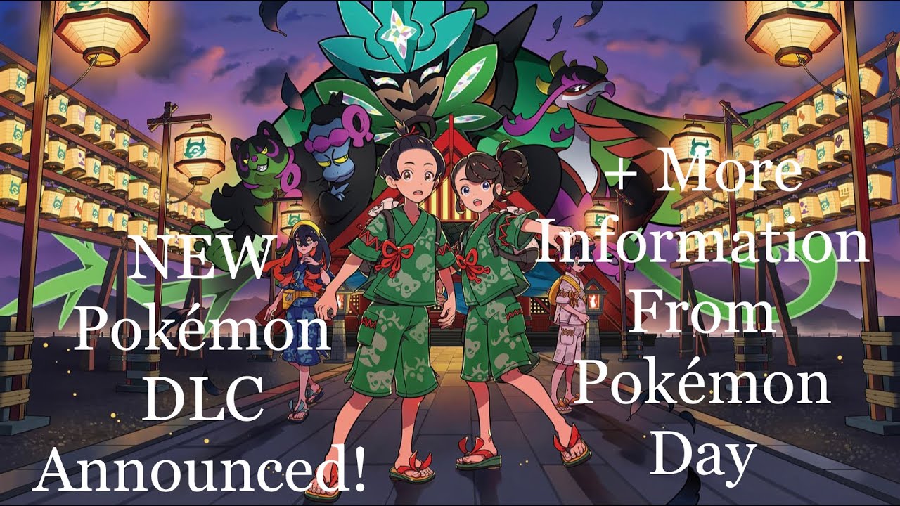 New Information on Pokémon DLC for Pokémon Scarlet and Violet! + other Pokémon Day News!