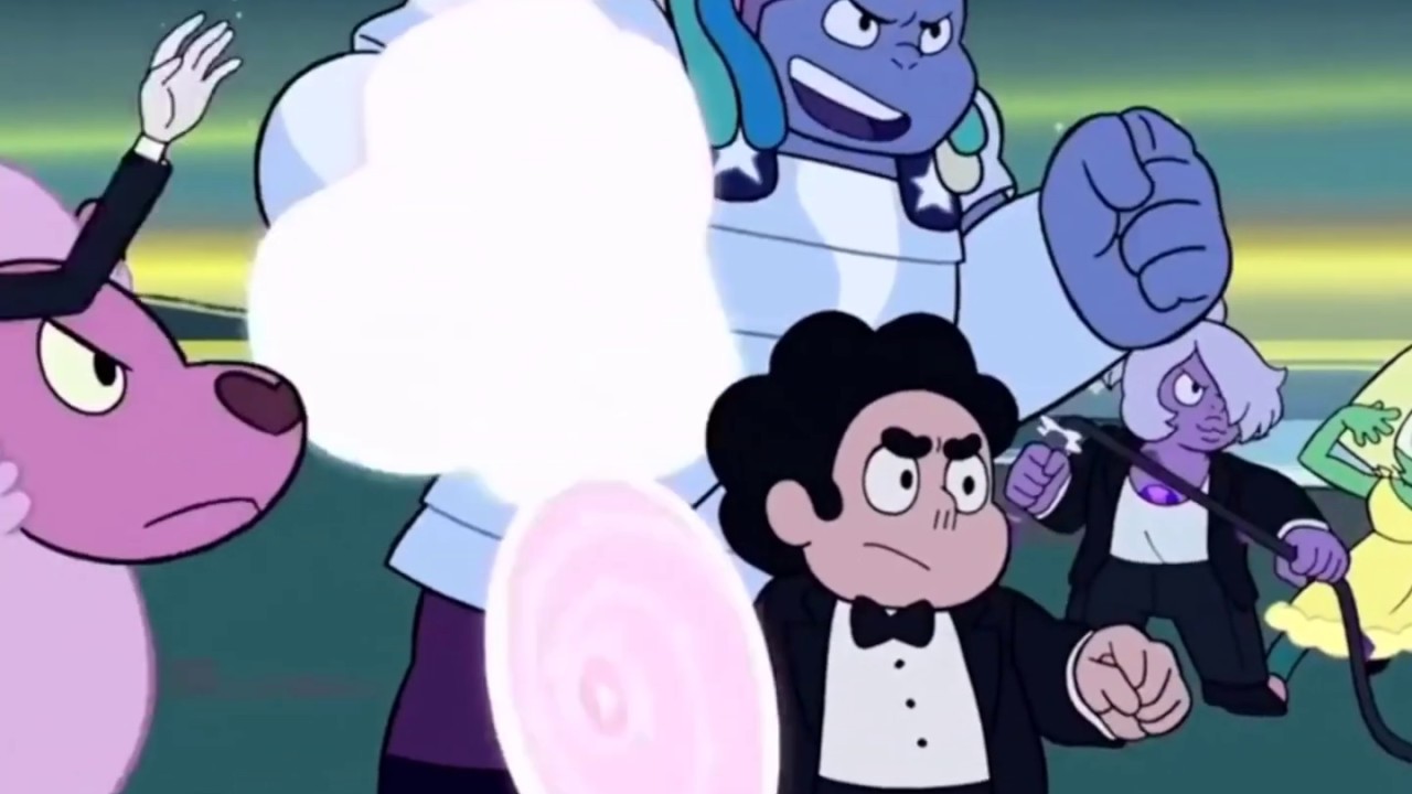 Pretty Cure 5. VS. Steven Universe, and the Crystal Gems.
