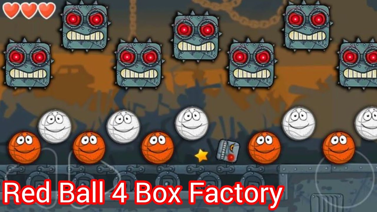 Red ball 4 box factory| red ball 4 level 35 to 40