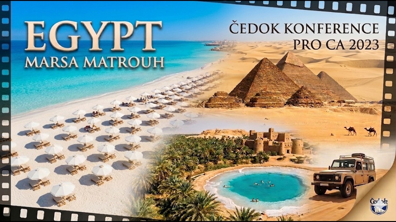 EGYPT - MARSA MATROUH - ČEDOK KONFERENCE PRO CA 2023