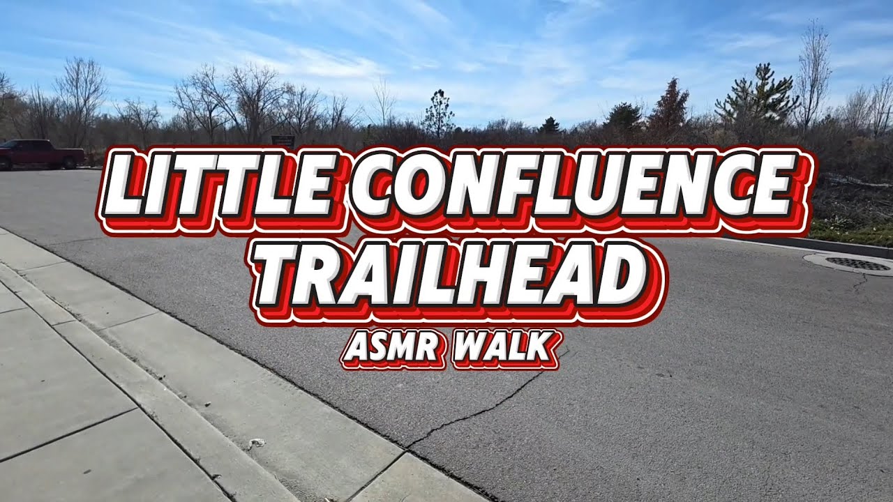 ASMR Walk at Little Confluence Trail, Murray Utah | River Sounds, Ducks, Wind & Footsteps