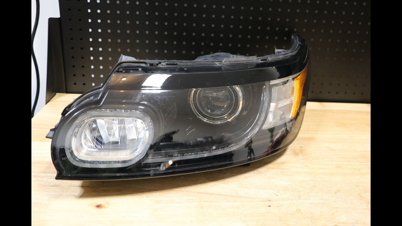 2014-2017 Land Rover Range Rover Sport Bi-Xenon Headlight Tear-down