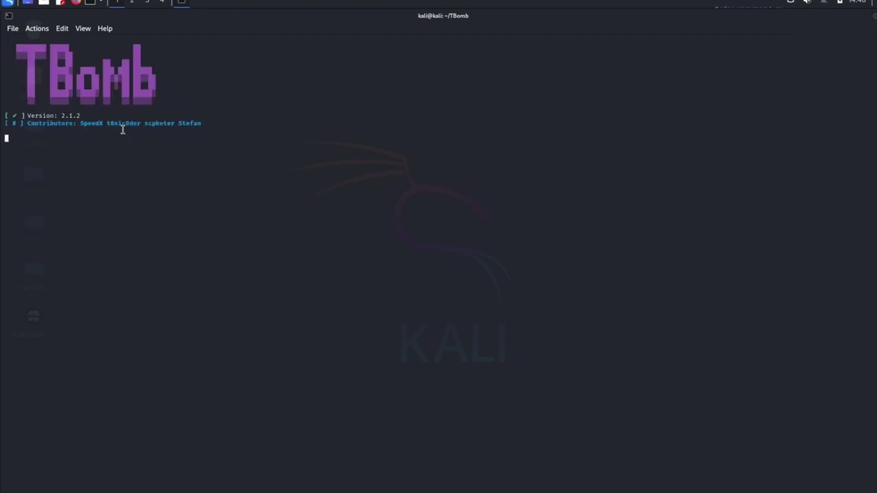 How to Use TBomb  Tool in Kali Linux For Sms Bombing Nad call Bombing