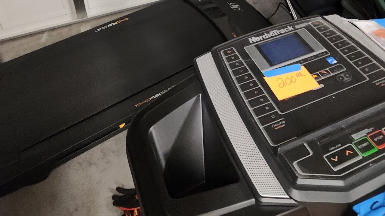My Home Gym: Nordictrack T 6.5 S Review - Heavier Duty, indoor home use with belt alignment tip #diy