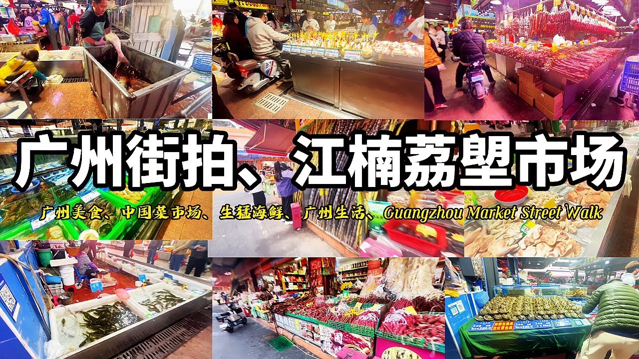 廣州最強“生猛”市場！荔塱市場全記錄：海陸空野生全齊了，只有你想不到，沒有這裡不賣的！