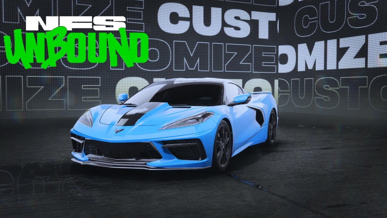 NFS Unbound: Corvette C8 - Customization & Gameplay