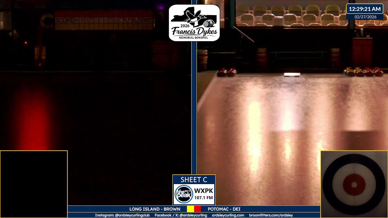 Thu, Feb 26, 2026, Late Draws - Pool Play [C] - Francis Dykes Memorial Bonspiel 2026