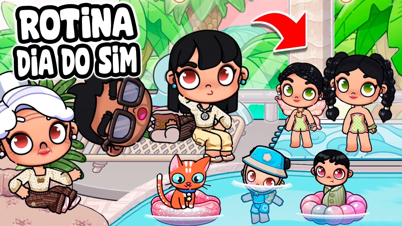 ROTINA DIA DO SIM Fam&iacute;lia Patter | 2026 | AVATAR WORLD ROTINAS e HIST&Oacute;RIAS
