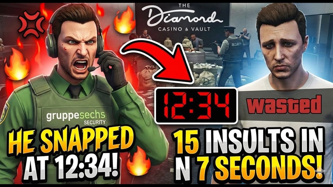 Silent & Sneaky? More Like Loud & Toxic (GTA 5 Casino Heist)