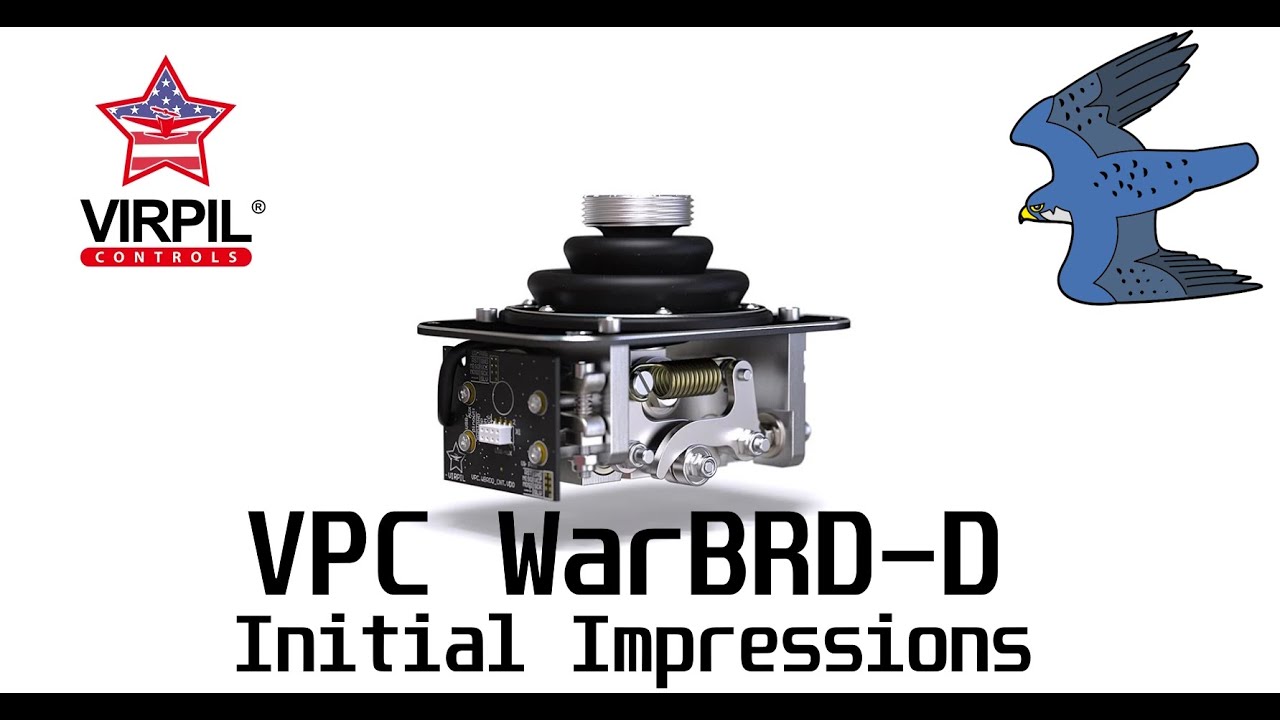 Virpil WarBRD-D Gimbal Initial Impressions