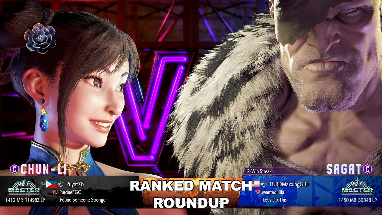 Kuya Kalbo SF6 Ranked Match Roundup. Chun Li Master Rank [Hori Fight Stick]