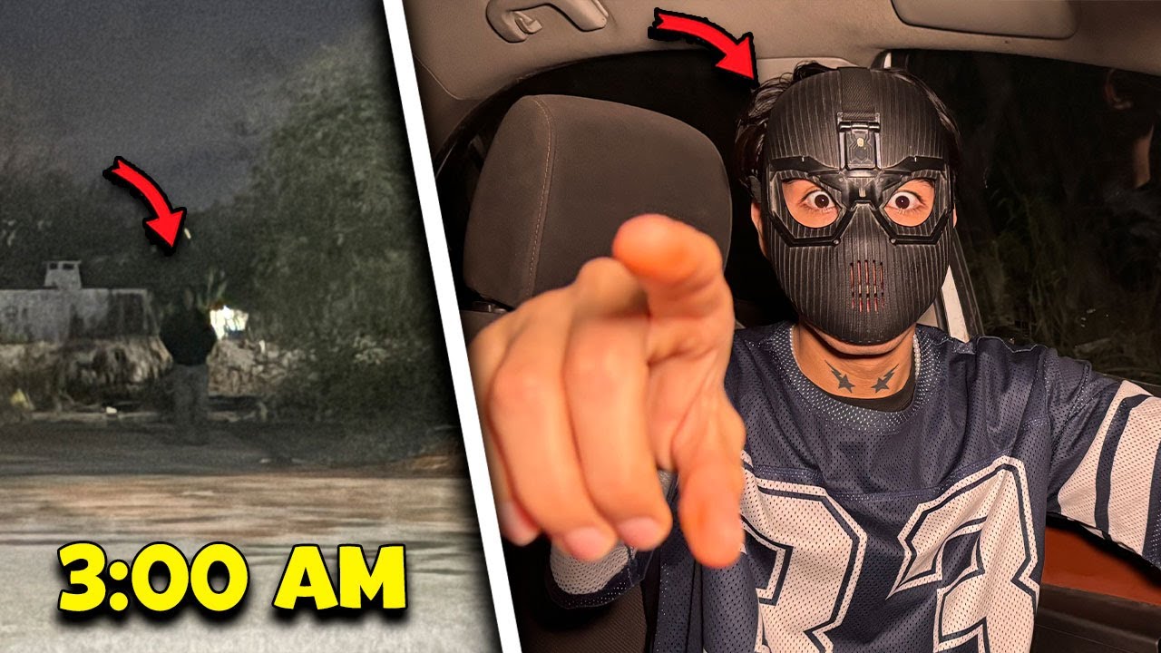 NUNCA ACAMPES en UN CARRO a las 3:00 AM o PUEDE PASARTE ESTO😱