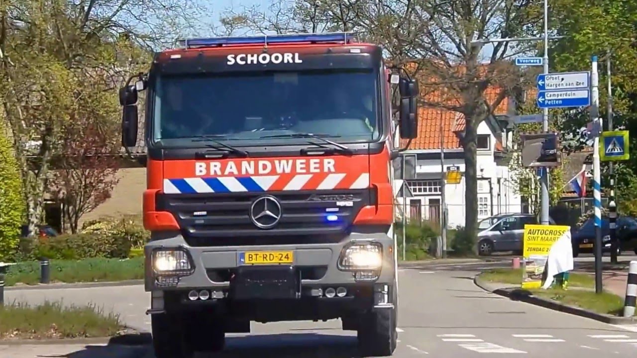 Brandweer Schoorl 4241 met spoed naar OMS